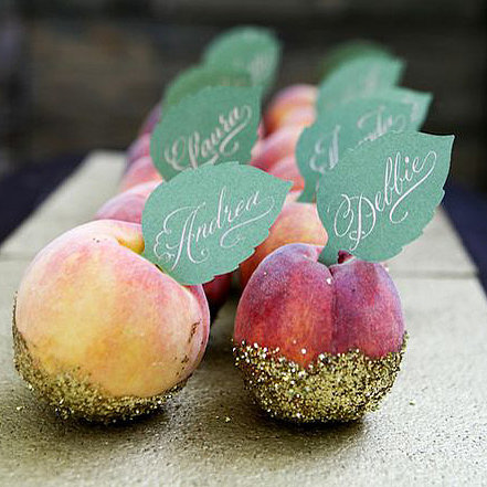 Peach Plate Topper | DIY Peach Plate Topper | DIY