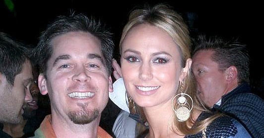 Celebrity Sighting: Super Bowl With Stacy Keibler Celebrity Sighting: Super Bowl With Stacy Keibler