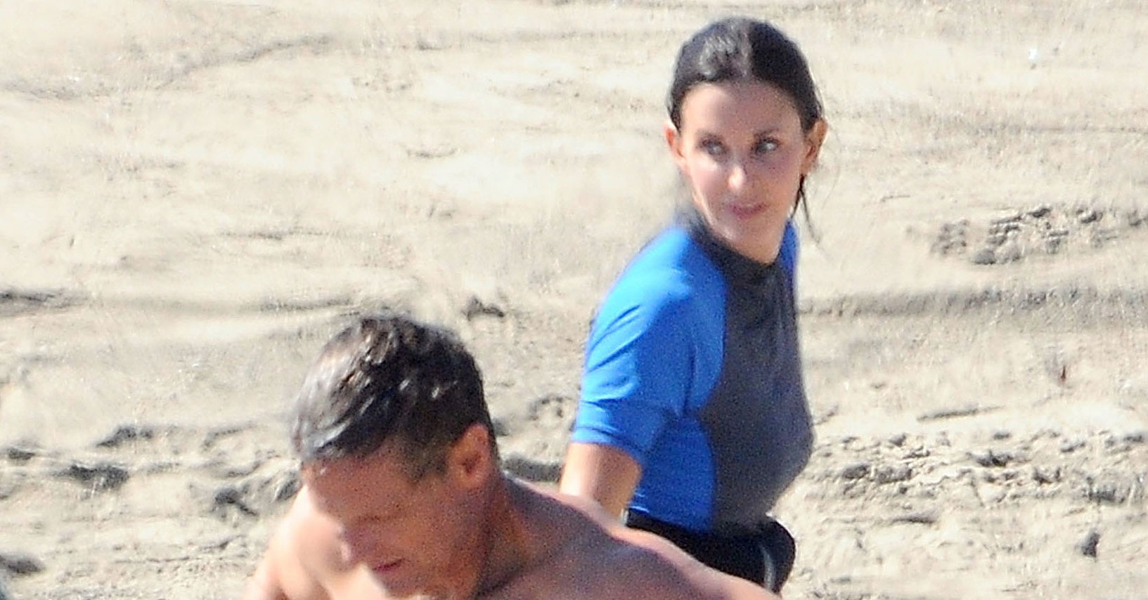 Courteney Cox And Shirtless Brian Van Holt Pictures