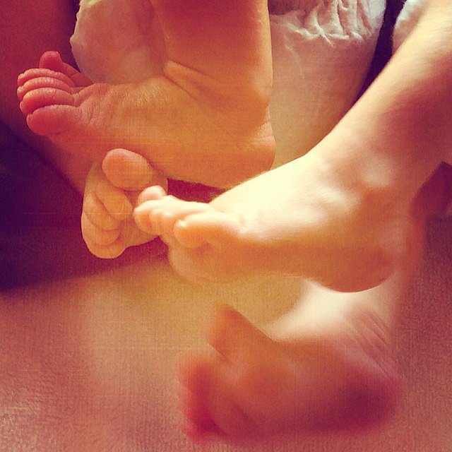 Elsa Pataky showed everyone a snap of her twin sons Tristan's and Sasha's feet!
Source: Instagram user elsapatakyconfidential
Elsa Pataky showed everyone a snap of her twin sons Tristan's and Sasha's feet!
Source: Instagram user elsapatakyconfidential