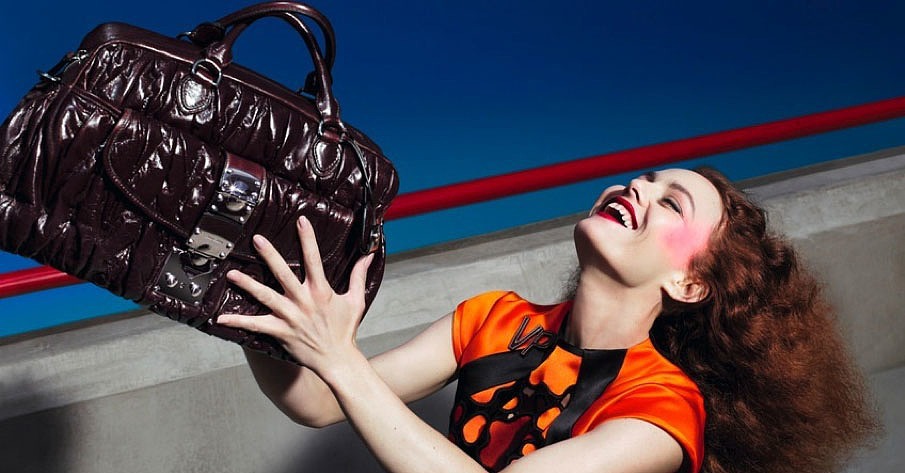 Vanessa Paradis Takes a Dive into the Concrete Jungle for Miu Miu Fall 2008 Vanessa Paradis Takes a Dive into the Concrete Jungle for Miu Miu Fall 2008