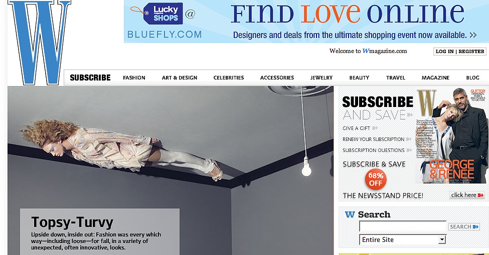 Fab Site: WMagazine.com Fab Site: WMagazine.com