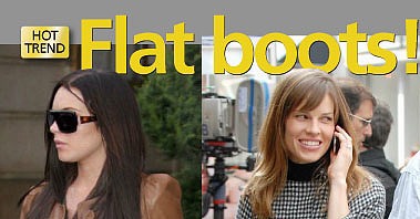 Celebrity Style: Flat Boots For Any Occasion Celebrity Style: Flat Boots For Any Occasion