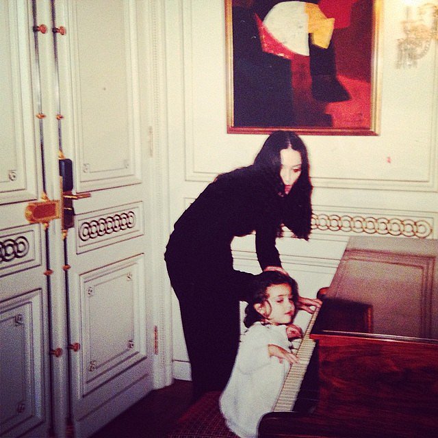 In a flashback photo, Madonna showed off a time when she and a little Lourdes played at the piano.
Source: Instagram user madonna
In a flashback photo, Madonna showed off a time when she and a little Lourdes played at the piano.
Source: Instagram user madonna