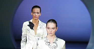 Milan Fashion Week: Emporio Armani Spring 2009 Milan Fashion Week: Emporio Armani Spring 2009