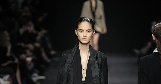 Paris Fashion Week: Ann Demeulemeester Spring 2009 Paris Fashion Week: Ann Demeulemeester Spring 2009