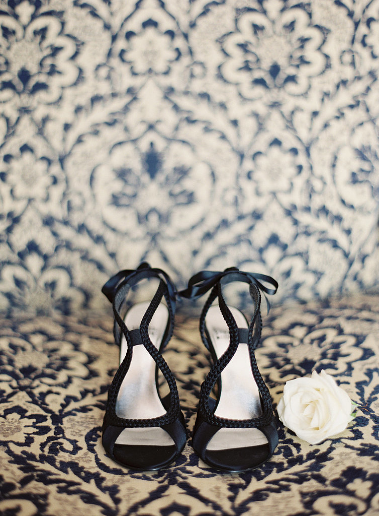38. Shoes on Printed Background 38. Shoes on Printed Background