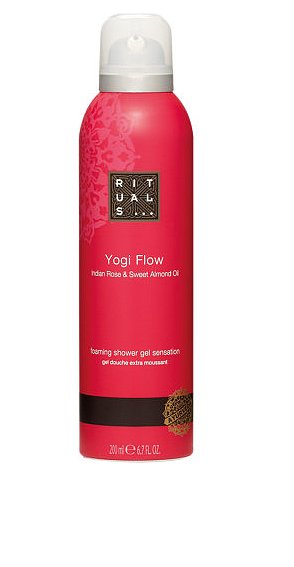 Last bits of dry winter flakes with rituals yogi flow foaming shower Last bits of dry winter flakes with rituals yogi flow foaming shower