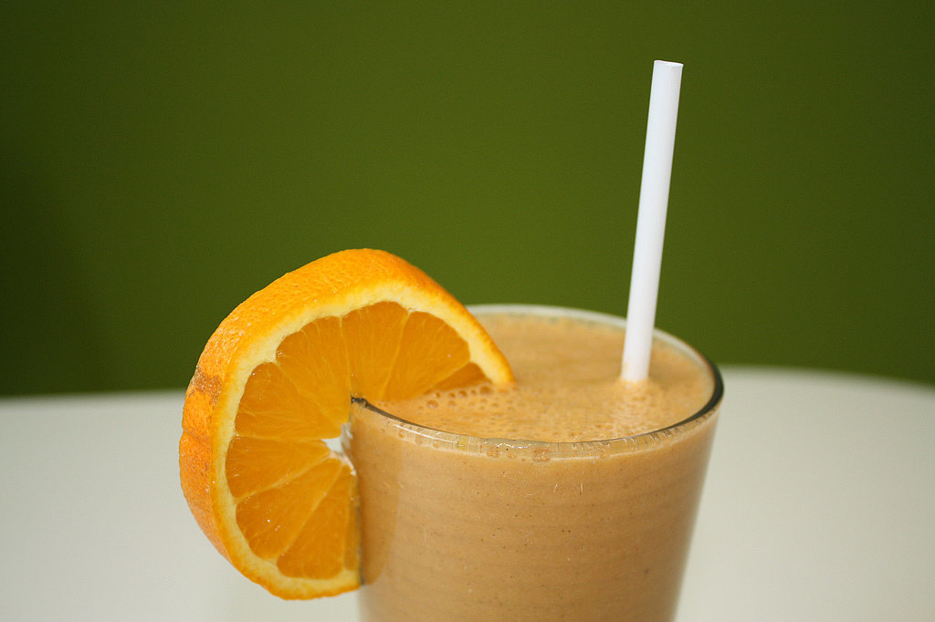 Banana Nectarine Smoothie Banana Nectarine Smoothie