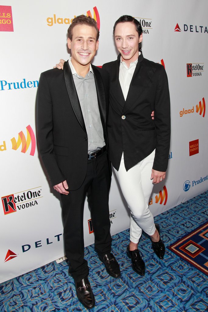 Johnny Weir and Victor Voronov Johnny Weir and Victor Voronov