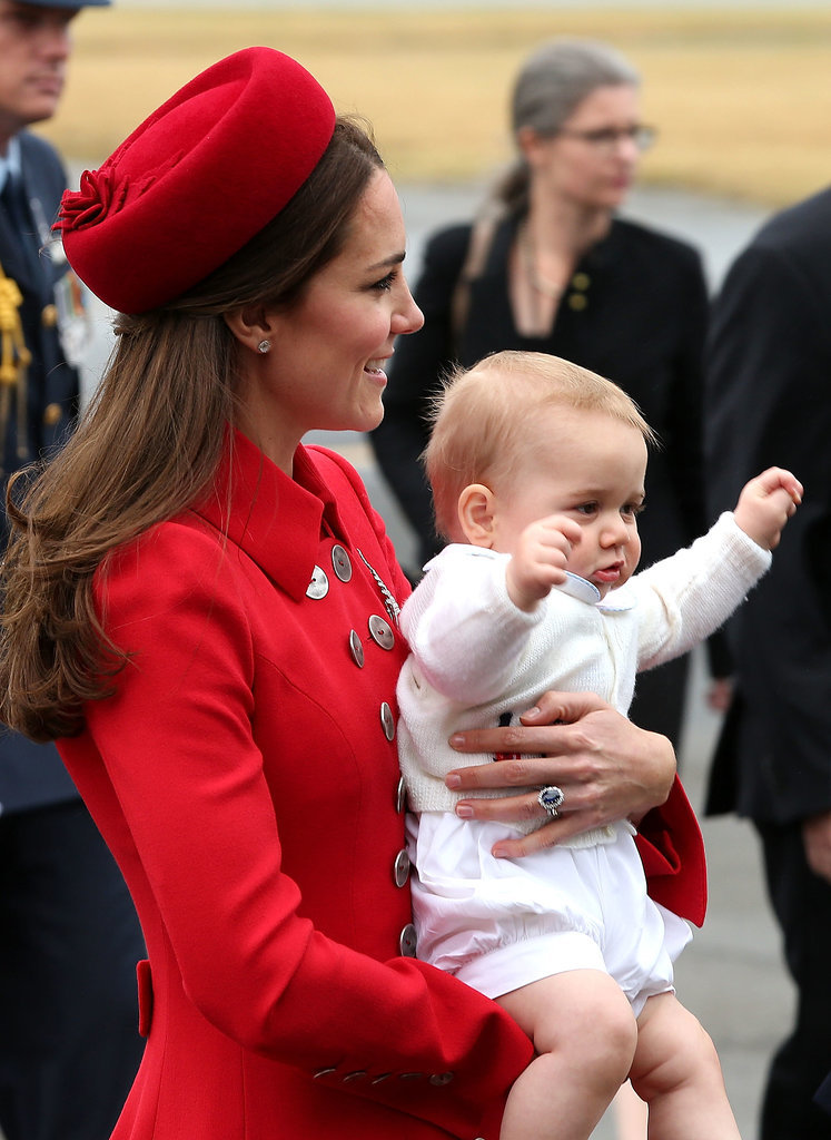 Prince George's First Royal Tour Begins!