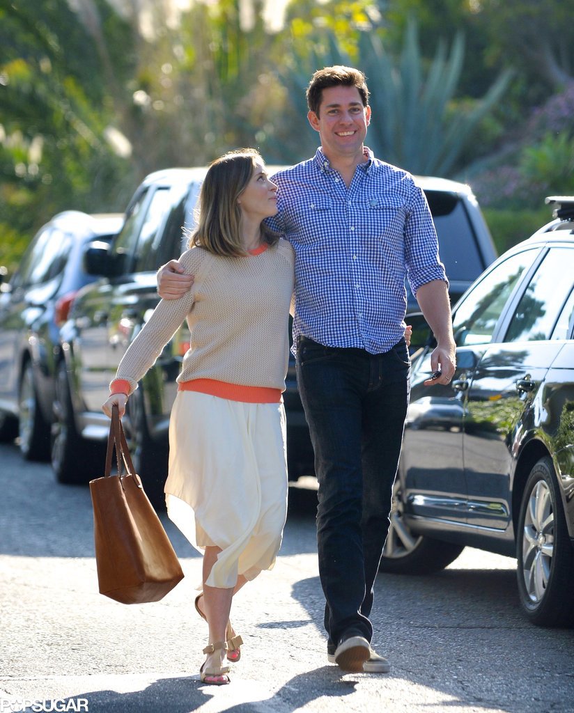 John Krasinski and Emily Blunt Have That Look of Love John Krasinski and Emily Blunt Have That Look of Love