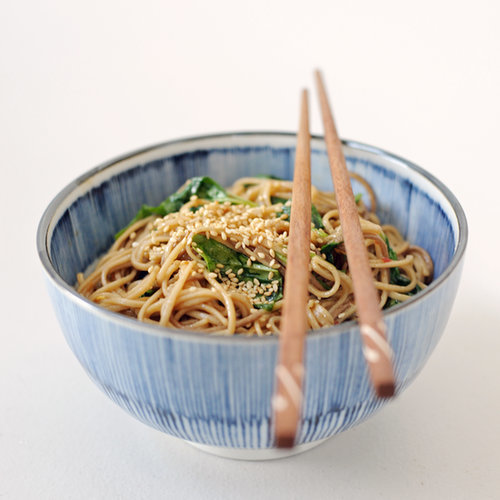 Spicy Soba Noodles With Wilted Watercress Spicy Soba Noodles With Wilted Watercress