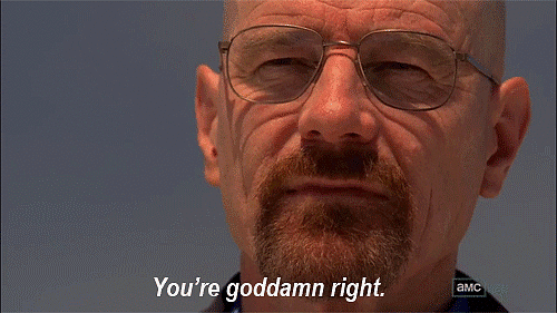 Cranston totally turned our perception of him upside-down, though, when he transformed into Walter White on Breaking Bad. His performance earned him four Emmys and one Golden Globe.
Cranston totally turned our perception of him upside-down, though, when he transformed into Walter White on Breaking Bad. His performance earned him four Emmys and one Golden Globe.