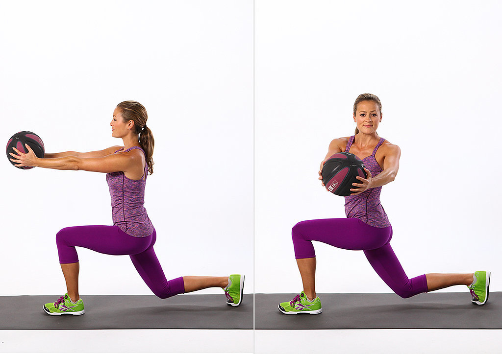 Reverse Lunge With Twist Reverse Lunge With Twist