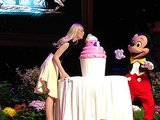 Maleficent's Elle Fanning visits Disneyland for her sweet 16 Maleficent's Elle Fanning visits Disneyland for her sweet 16