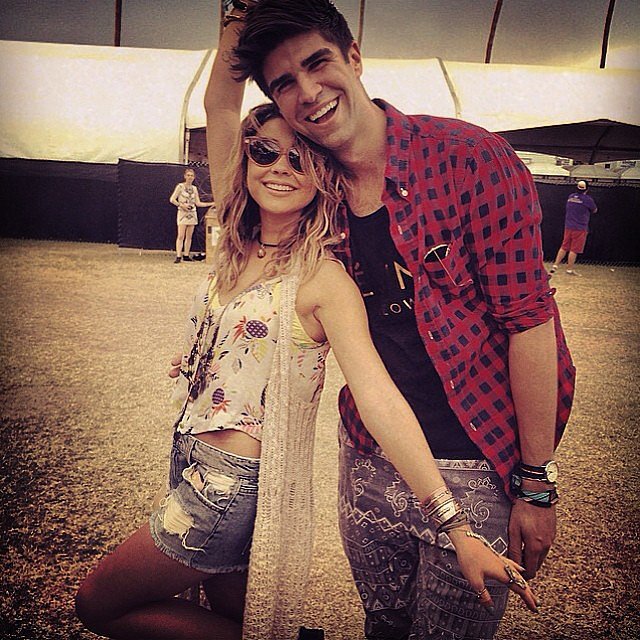 Sarah Hyland caught up with Justin Mikita, whose husband, Jesse Tyler Ferguson, plays her uncle on Modern Family.
Source: Instagram user Sarah Hyland
Sarah Hyland caught up with Justin Mikita, whose husband, Jesse Tyler Ferguson, plays her uncle on Modern Family.
Source: Instagram user Sarah Hyland