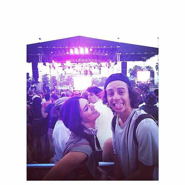 Kendall Jenner attended Coachella with pal Moisés Arias, with whom she danced at the festival on Friday.
Source: Instagram user kendalljenner
Kendall Jenner attended Coachella with pal Moisés Arias, with whom she danced at the festival on Friday.
Source: Instagram user kendalljenner