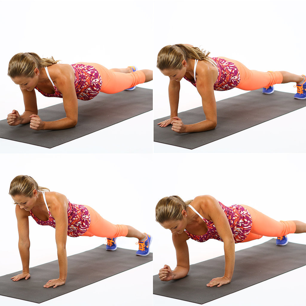 Move 5: Up Down Plank Move 5: Up Down Plank
