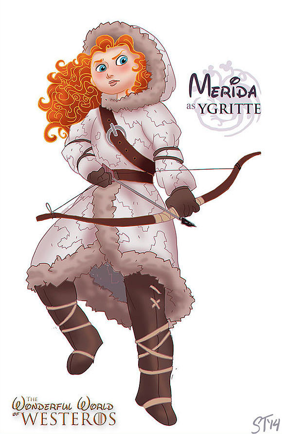 Merida as Ygritte Merida as Ygritte