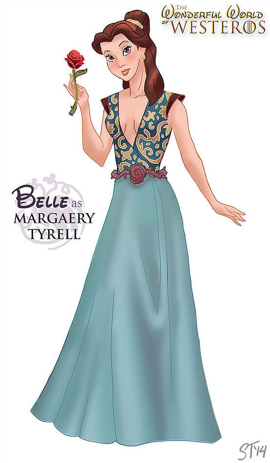 Belle as Margaery Tyrell Belle as Margaery Tyrell