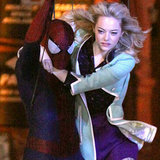 Emma Stone Amazing Spider-Man 2 Costumes | Video Emma Stone Amazing Spider-Man 2 Costumes | Video