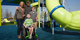 Boy, 10, Got Company To Build A Wheelchair-Friendly Playground So He And His Brother Could Play Boy, 10, Got Company To Build A Wheelchair-Friendly Playground So He And His Brother Could Play
