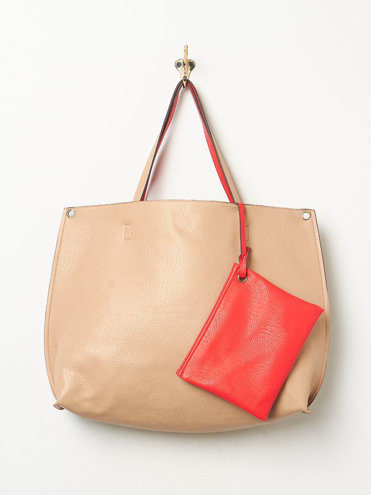 Not only is this slouchy vegan tote ($68) one of the prettiest bags out there, but it features a large removable zipper pouch to keep her laptop or tablet. Plus, it comes in different colors for every mom's taste!
Not only is this slouchy vegan tote ($68) one of the prettiest bags out there, but it features a large removable zipper pouch to keep her laptop or tablet. Plus, it comes in different colors for every mom's taste!