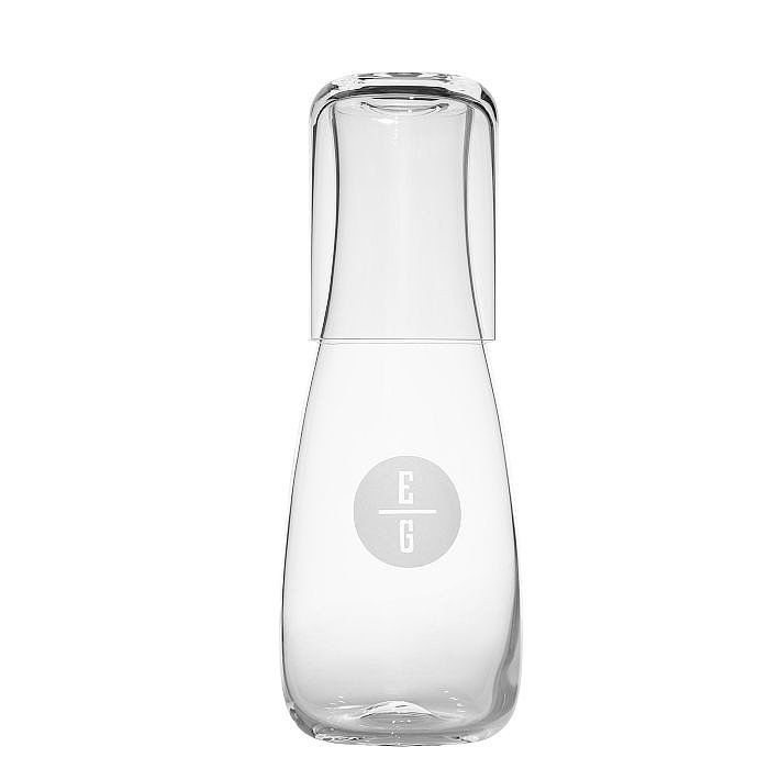 Mark & Graham Monogrammed Bedside Carafe Mark & Graham Monogrammed Bedside Carafe