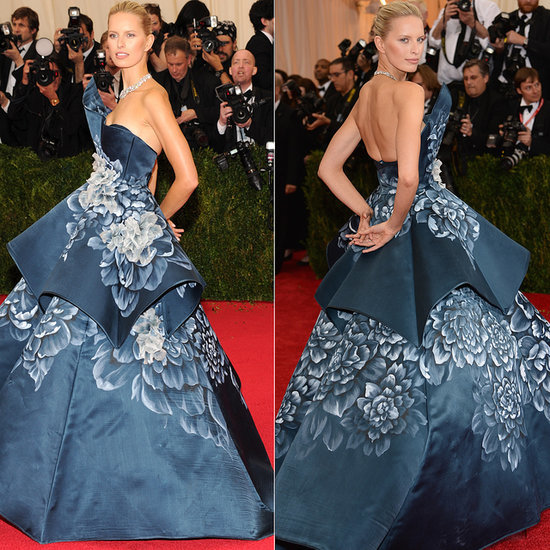 Karolina Kurkova Marchesa Dress at Met Gala 2014 Karolina Kurkova Marchesa Dress at Met Gala 2014
