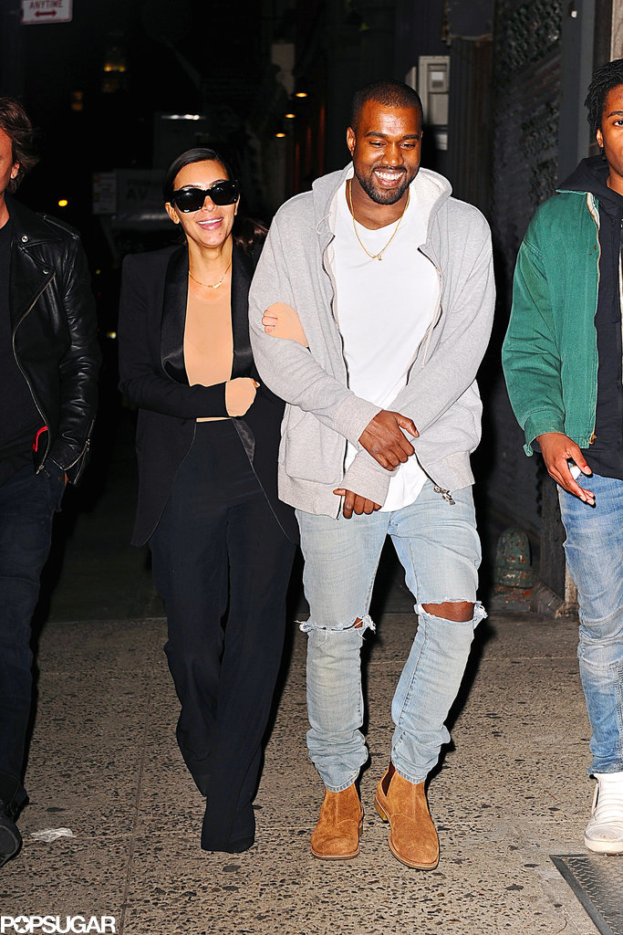 Kim and Kanye Prepare For Their Big Met Gala Appearance Kim and Kanye Prepare For Their Big Met Gala Appearance