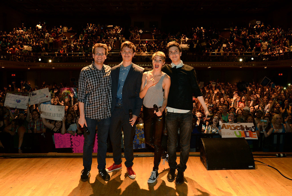Shailene and Ansel Bring Surprises to the TFIOS Tour in Nashville Shailene and Ansel Bring Surprises to the TFIOS Tour in Nashville