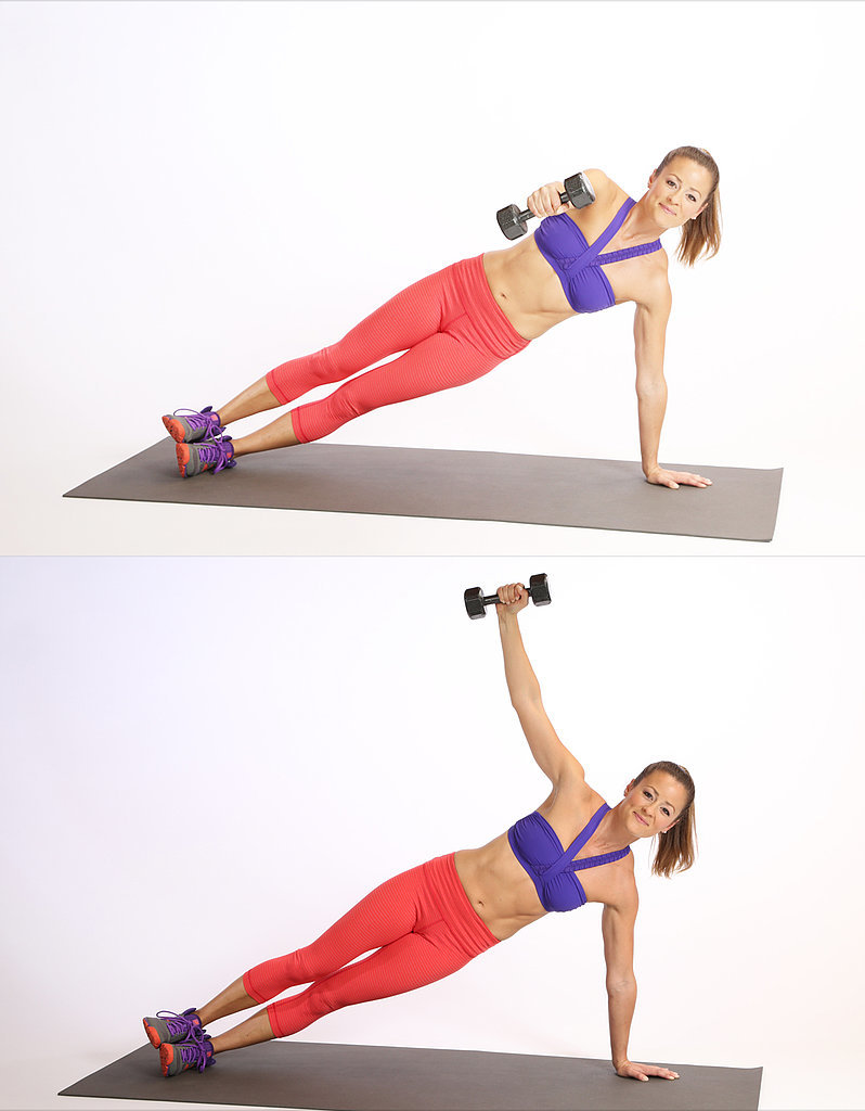 Side Plank With Reverse Fly Side Plank With Reverse Fly