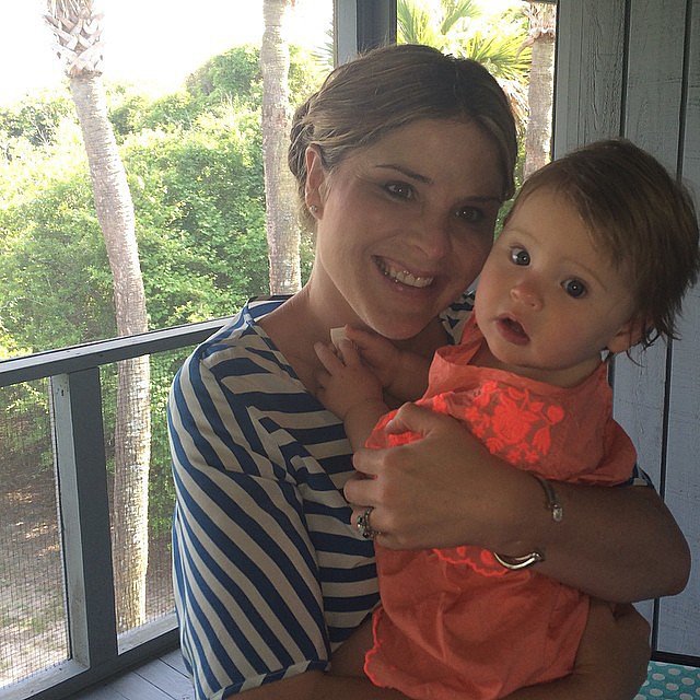 Jenna Bush Hager and Mila Jenna Bush Hager and Mila