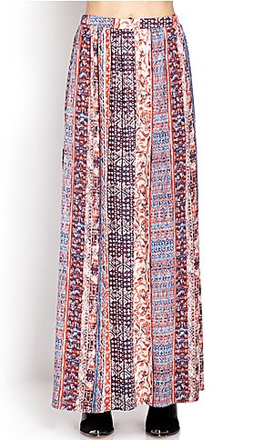 Forever 21 Slit Maxi Skirt Forever 21 Slit Maxi Skirt