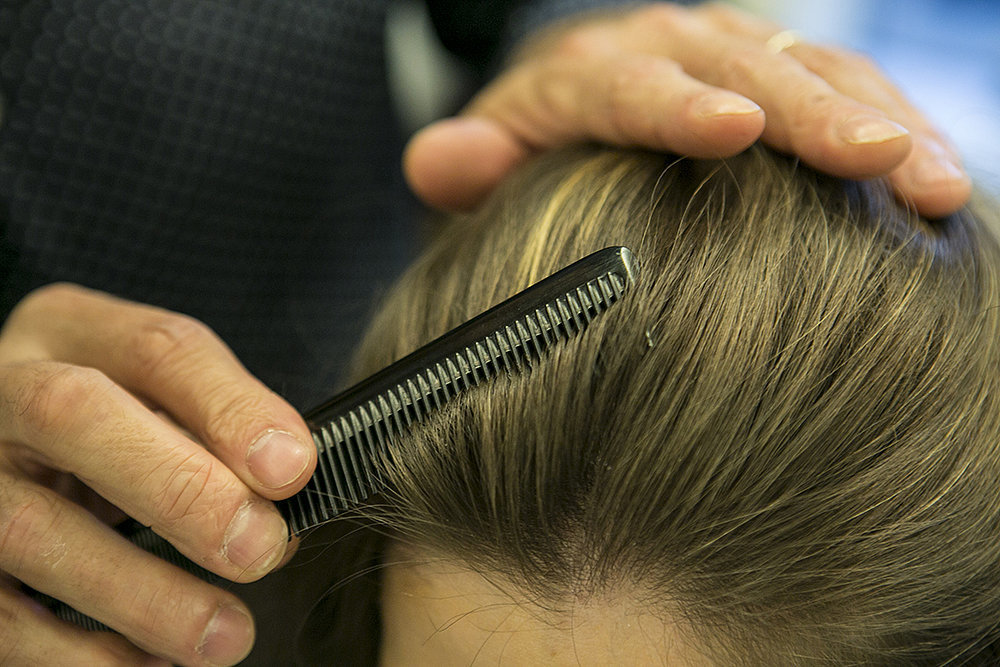 Step Five: Half-Back Hair For the Reception Step Five: Half-Back Hair For the Reception