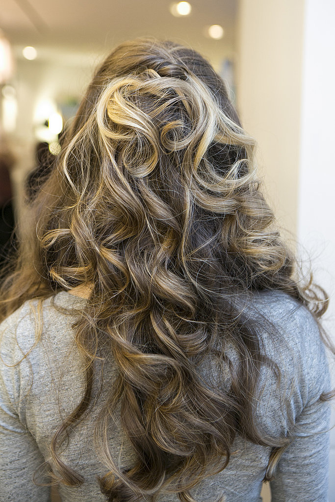 Step Seven: Half-Back Hair For the Reception Step Seven: Half-Back Hair For the Reception