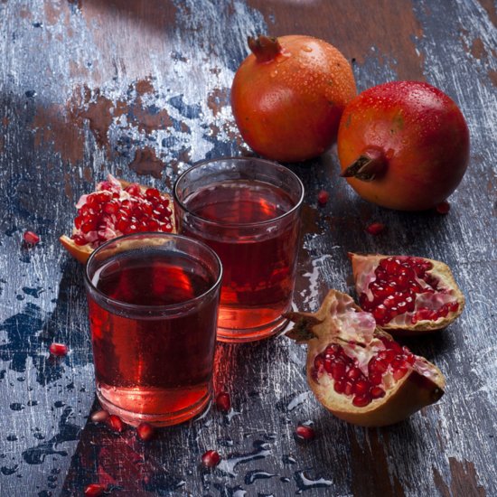 Pomegranate Rose Mocktail Pomegranate Rose Mocktail
