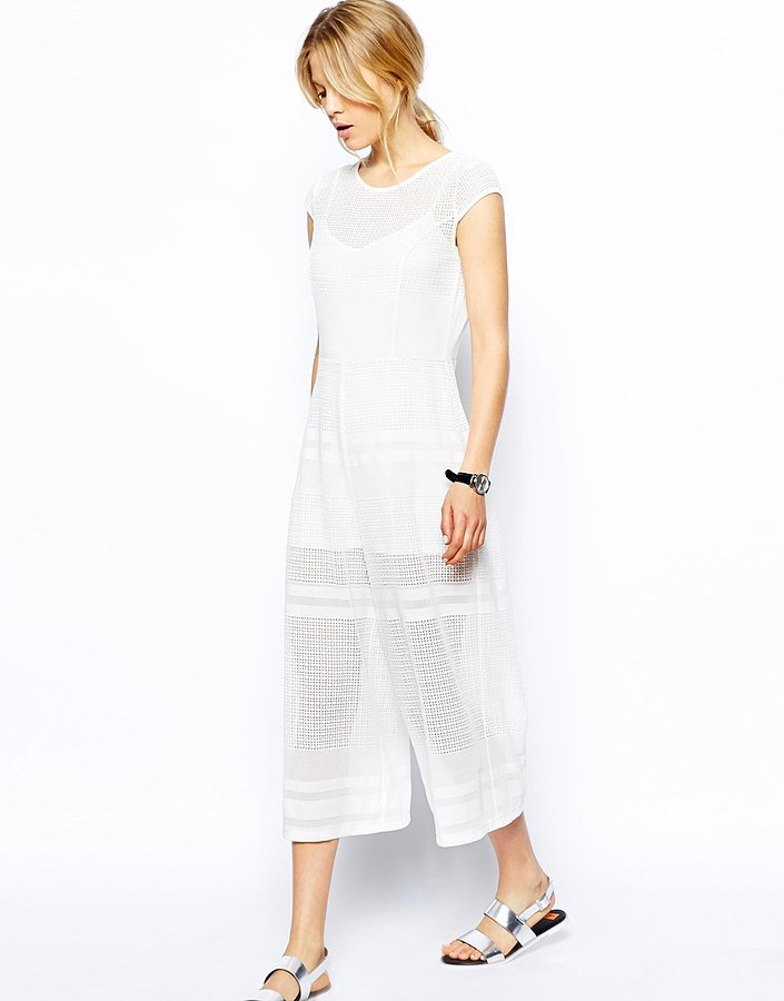 ASOS Cropped Lace Jumpsuit ASOS Cropped Lace Jumpsuit