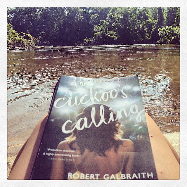 Shelliharvell was "river reading on a Louisiana Sunday."
Shelliharvell was "river reading on a Louisiana Sunday."