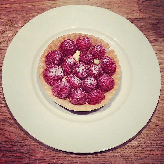 We couldn't resist another tart photo: this time, a raspberry version from France's answer to Target, Monoprix.
We couldn't resist another tart photo: this time, a raspberry version from France's answer to Target, Monoprix.