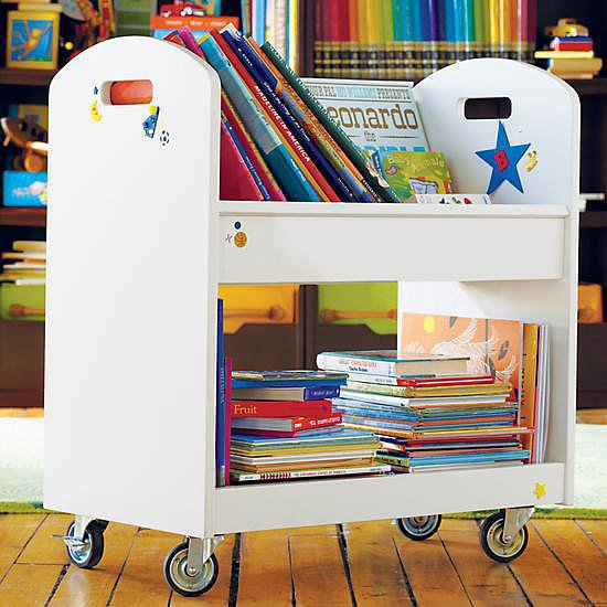 The Land of Nod Local Branch Library Cart The Land of Nod Local Branch Library Cart