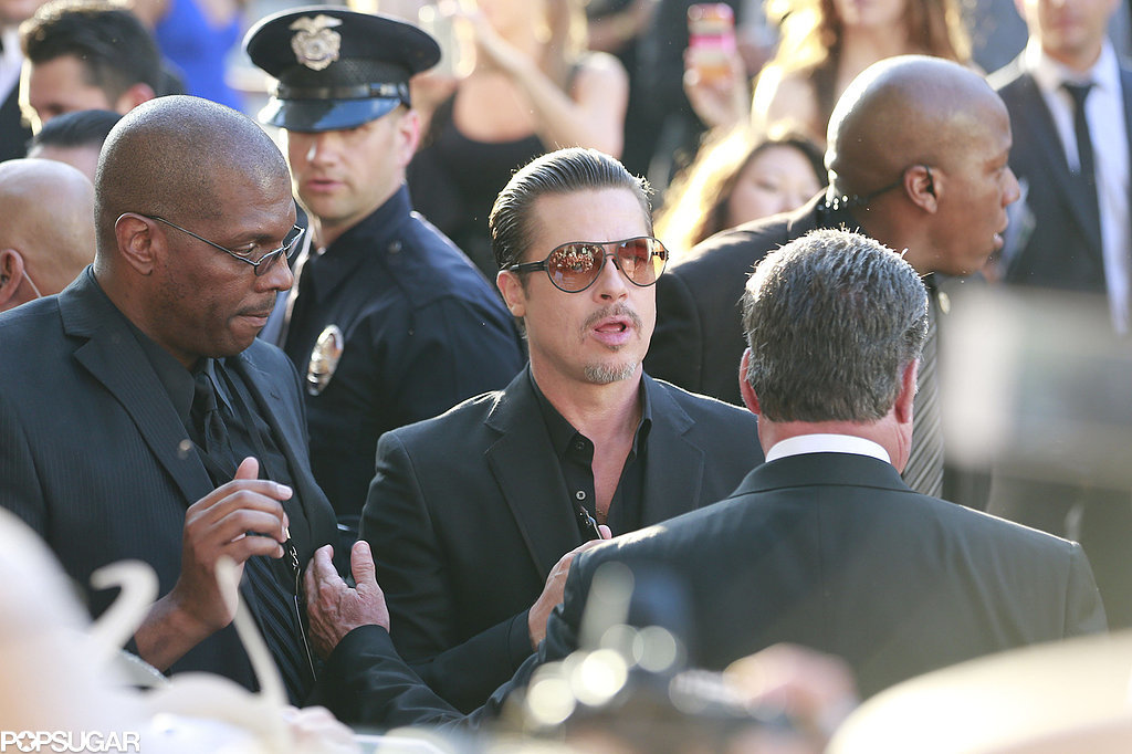 Brad Pitt's Red Carpet Attacker Is Officially Banned From Hollywood Events Brad Pitt's Red Carpet Attacker Is Officially Banned From Hollywood Events