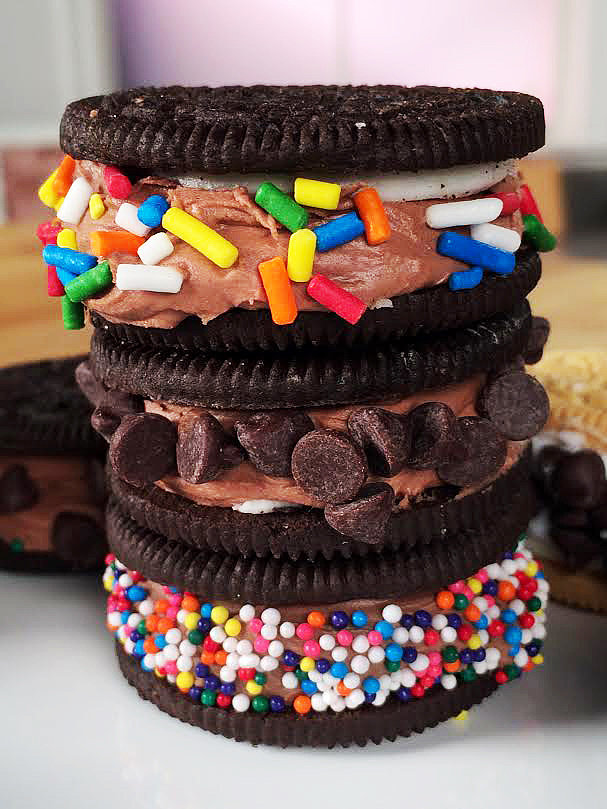 Oreo Ice Cream Sandwiches Oreo Ice Cream Sandwiches