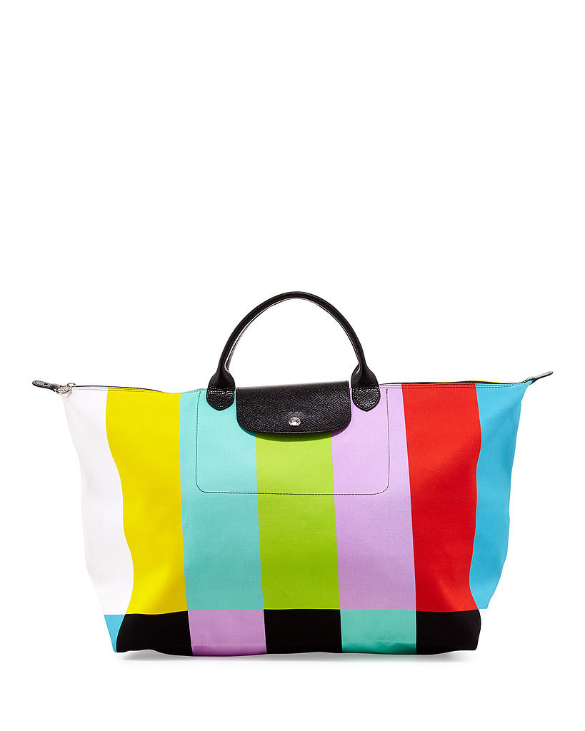 Longchamp Color Bar Canvas Bag Longchamp Color Bar Canvas Bag