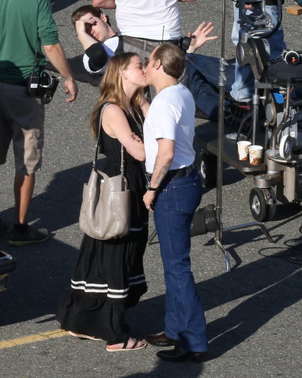 Amber Heard Doesn't Seem to Mind Johnny Depp's New Look Amber Heard Doesn't Seem to Mind Johnny Depp's New Look