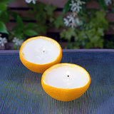 Keep Bugs Away With Scented Orange Candles