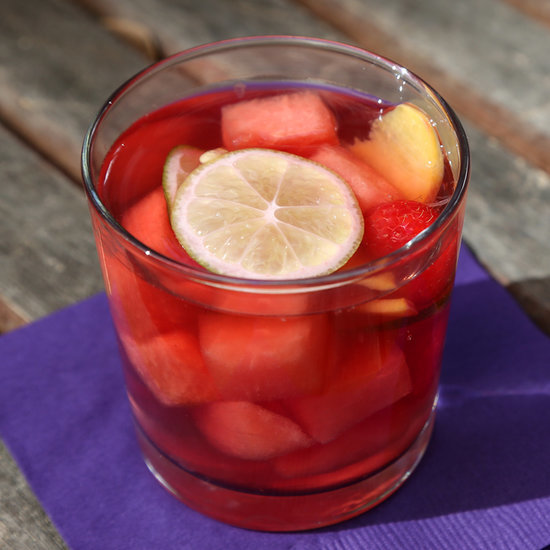Watermelon Rose Sangria Recipe Watermelon Rose Sangria Recipe