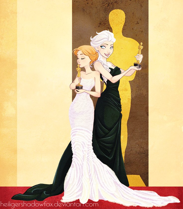Red Carpet Elsa and Anna Red Carpet Elsa and Anna
