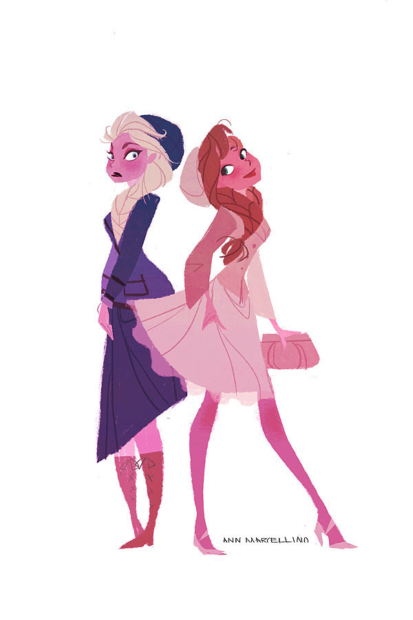 Wicked Anna and Elsa Wicked Anna and Elsa